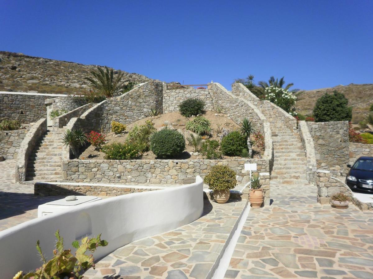 Yalos Mykonos Ornos Pouli Private Apartments W Shared Swimming Pool Mykonos Town ภายนอก รูปภาพ