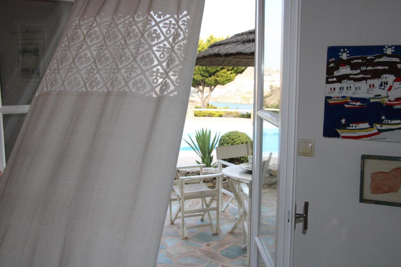 Yalos Mykonos Ornos Pouli Private Apartments W Shared Swimming Pool Mykonos Town ภายนอก รูปภาพ