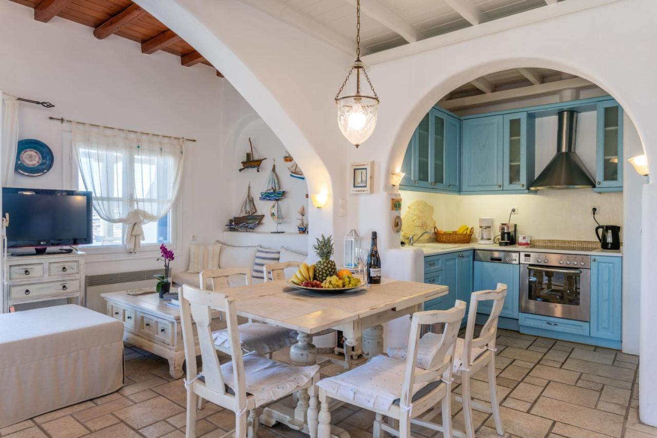 Yalos Mykonos Ornos Pouli Private Apartments W Shared Swimming Pool Mykonos Town ภายนอก รูปภาพ