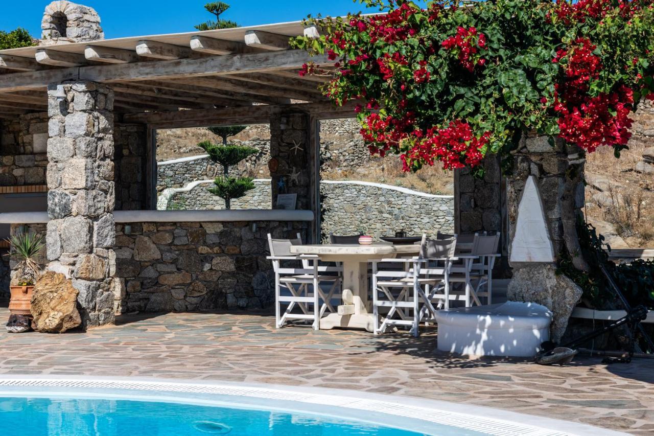 Yalos Mykonos Ornos Pouli Private Apartments W Shared Swimming Pool Mykonos Town ภายนอก รูปภาพ