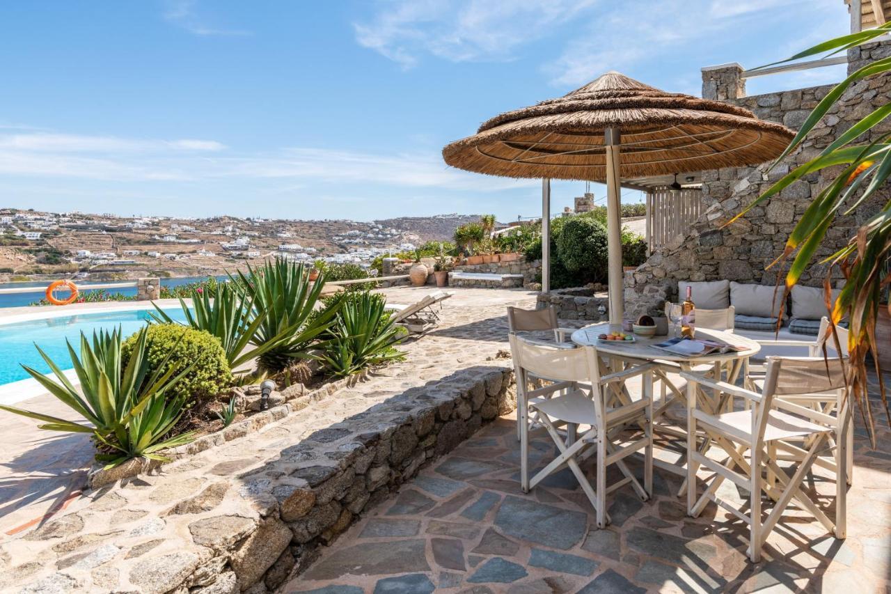 Yalos Mykonos Ornos Pouli Private Apartments W Shared Swimming Pool Mykonos Town ภายนอก รูปภาพ