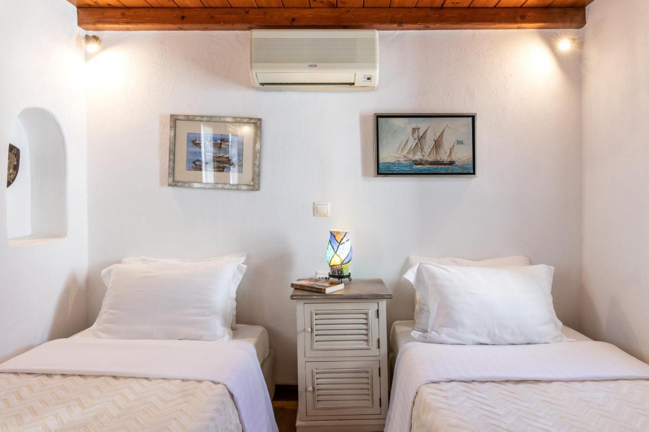 Yalos Mykonos Ornos Pouli Private Apartments W Shared Swimming Pool Mykonos Town ภายนอก รูปภาพ