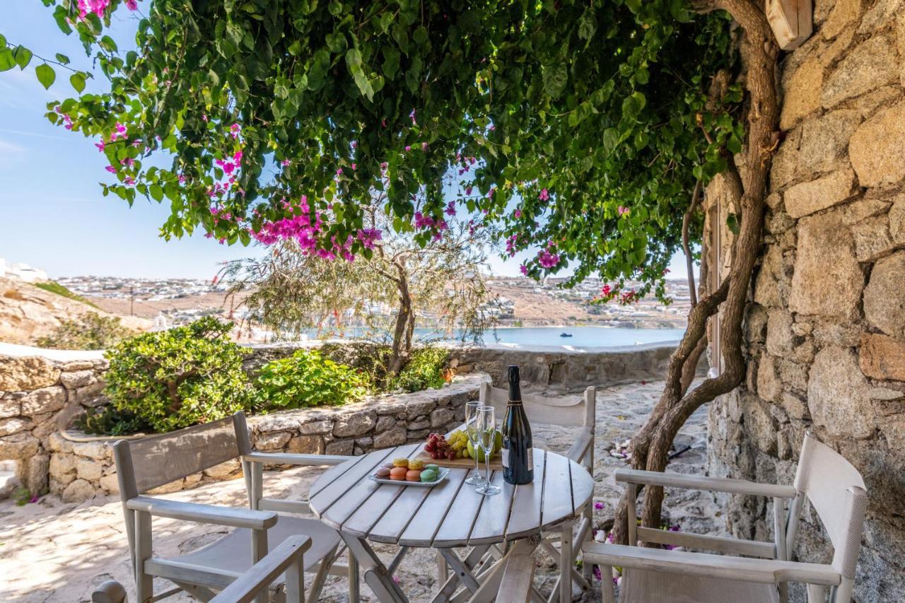 Yalos Mykonos Ornos Pouli Private Apartments W Shared Swimming Pool Mykonos Town ภายนอก รูปภาพ