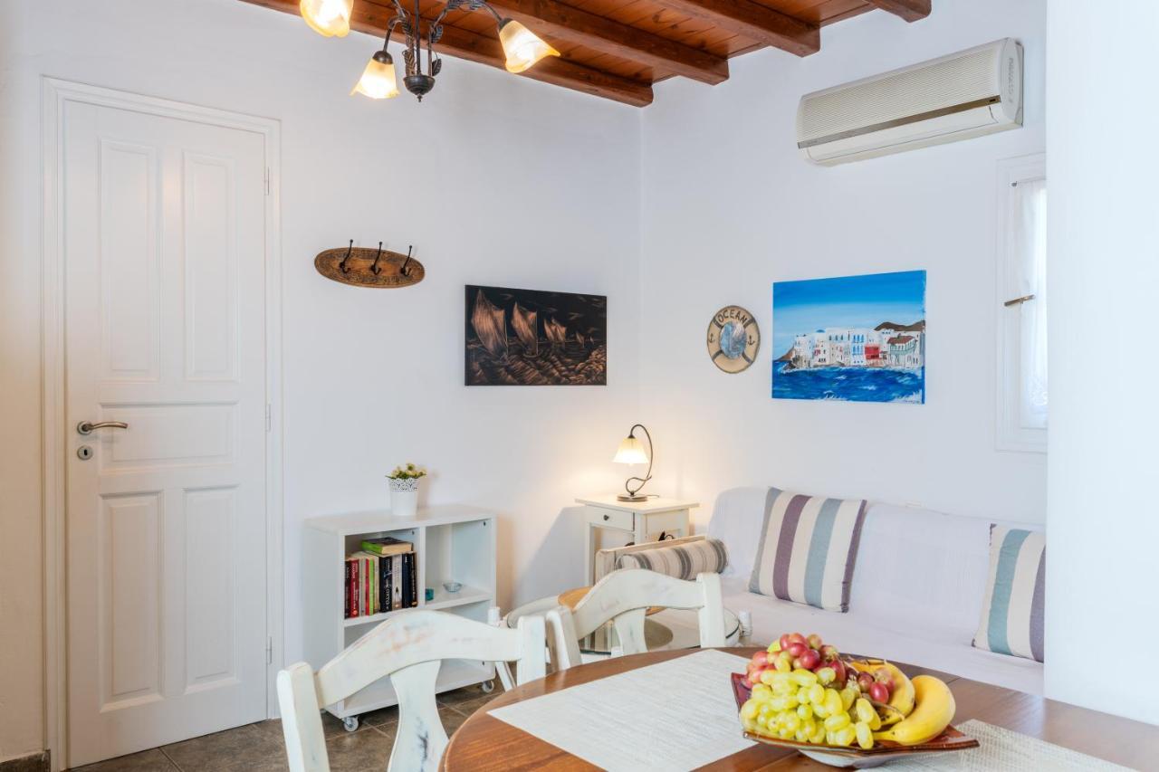 Yalos Mykonos Ornos Pouli Private Apartments W Shared Swimming Pool Mykonos Town ภายนอก รูปภาพ