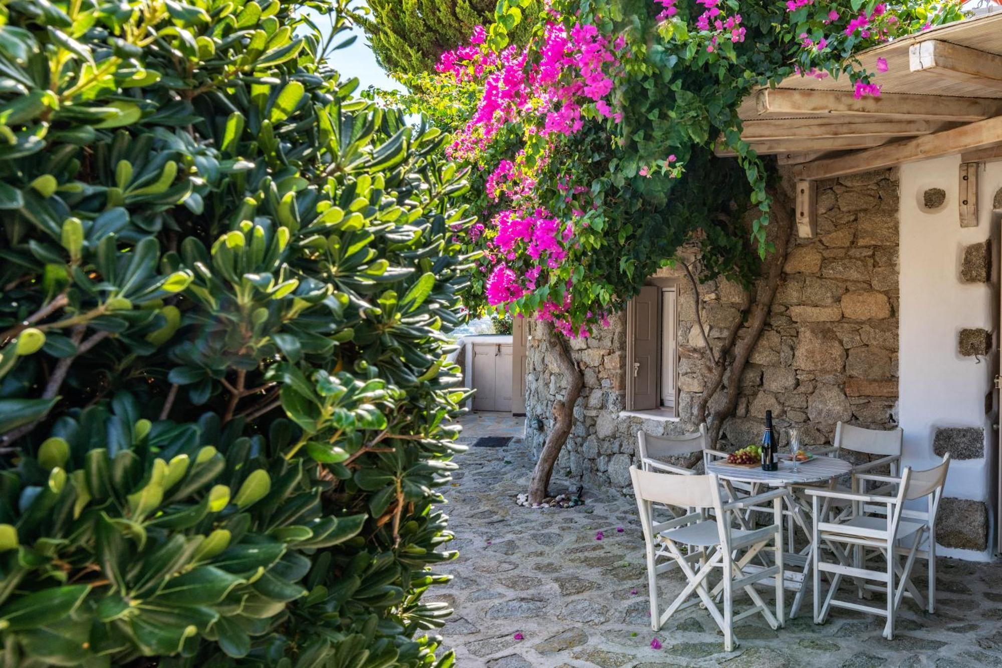 Yalos Mykonos Ornos Pouli Private Apartments W Shared Swimming Pool Mykonos Town ภายนอก รูปภาพ