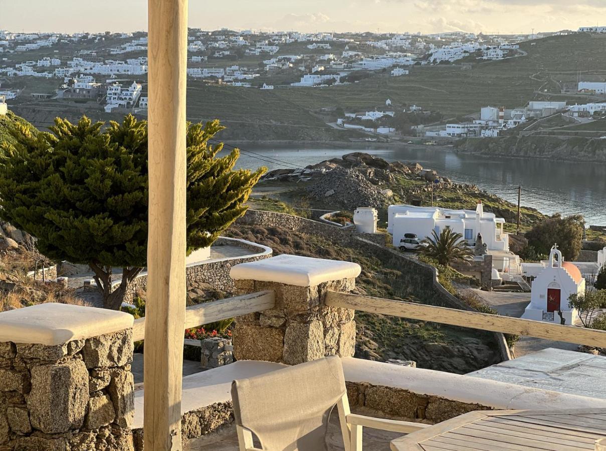 Yalos Mykonos Ornos Pouli Private Apartments W Shared Swimming Pool Mykonos Town ภายนอก รูปภาพ